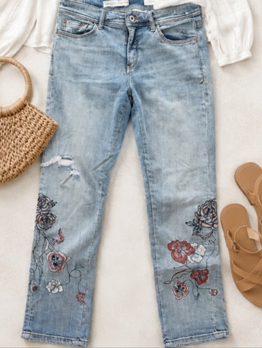 Anthropology By Pilcro Mid-Rise Jeans